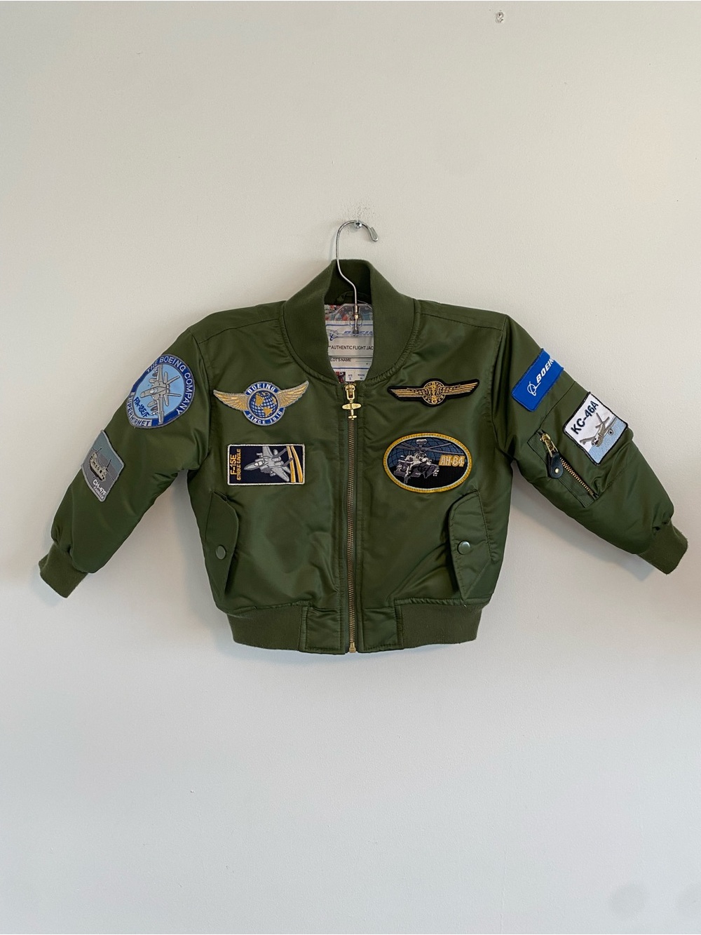 Boeing Youth Flight Jacket | Kids Aviation Bomber Jacket Sz S 4/5
(Oct A-1)